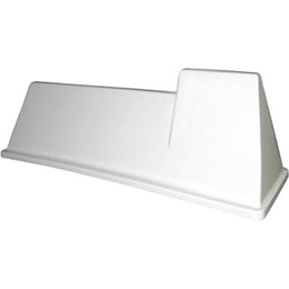 White High Riser Roof Sign - Blank